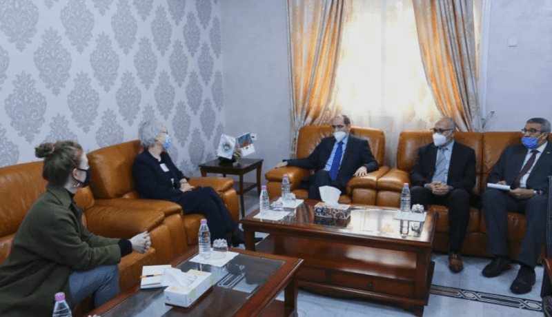 مقري يستقبل السفيرة الألمانية لدى الجزائر