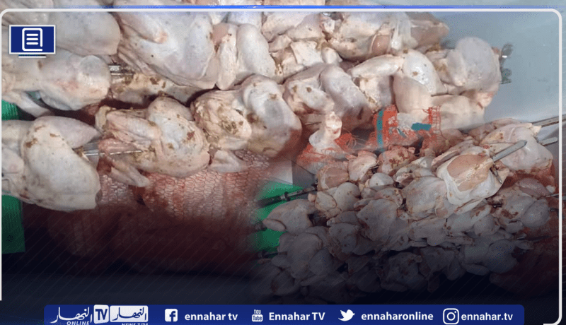 سكيكدة.. ضبط 60 كلغ من الدجاج الفاسد بأحد المطاعم