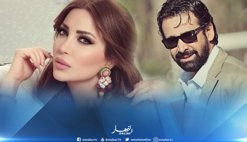 صورة.. زواج يجمع نسرين طافش وكريم عبد العزيز
