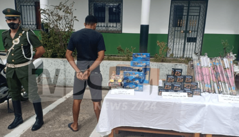 توقيف شخص وحجز أزيد من 32 ألف وحدة من المفرقعات في عنابة