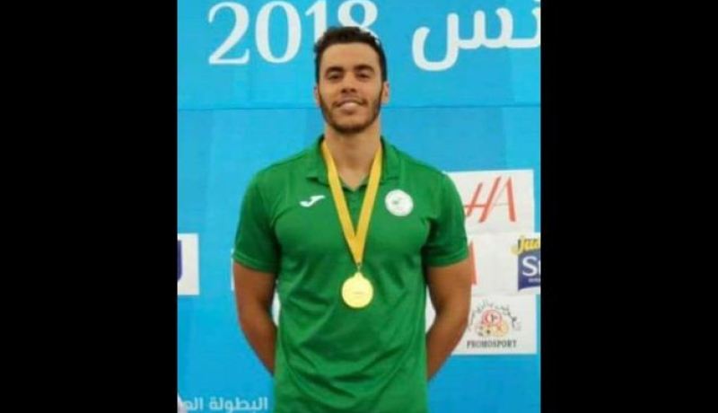 سحنون يحصد ميدالية ذهبية ثانية في البطولة العربية !!