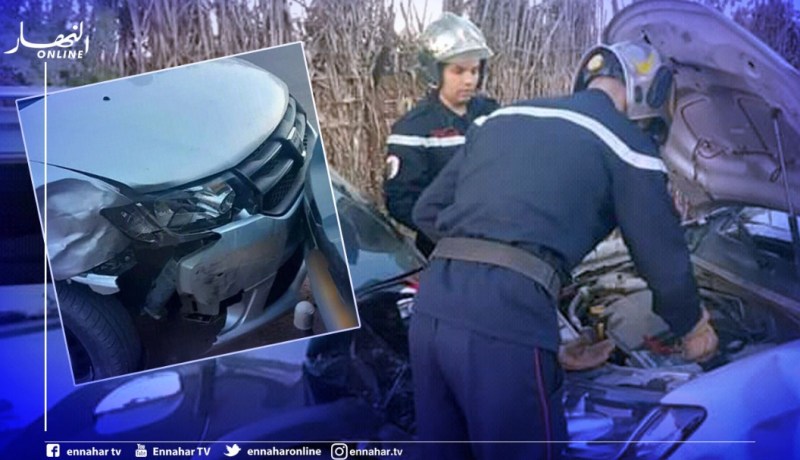الشلف: جريحان في إصطدام بين سيارتين بمنطقة الرمان