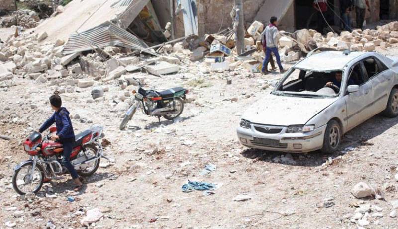37 قتيلا بتحطم طائرة حربية سورية