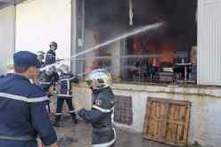 العاصمة.. نشوب حريق داخل مكتب النظافة والتطهير ببوزريعة