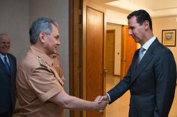 وزير الدفاع الروسي يلتقي الرئيس الأسد في سوريا