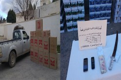 بالصور..الدرك يحبط محاولات لتهريب سجائر أجنبية وخمور في الوادي وتبسة