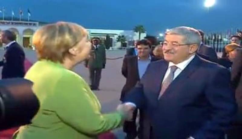 بالفيديو.. أنجيلا ميركل تنهي زيارتها إلى الجزائر 