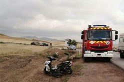 الشلف: جريح في إصطدام شاحنة بدراجة نارية بمنطقة الشيخ بسنجاس