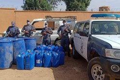 جمارك تمنراست يحجزون اكثر من 3000 لتر من البنزين
