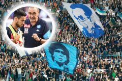 جماهير نابولي تدعم أوناس وتنتقد ساري !