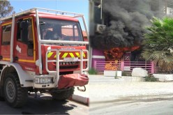 حريق مهول يأتي على قاعة “شيشا” في ظروف غامضة بوهران