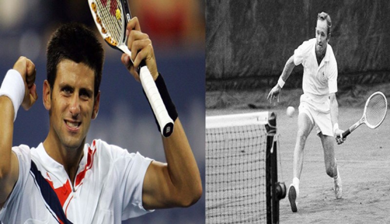 ديوكوفيتش يضع نصب عينيه السير على خطى الاسترالي لايفر  ‎ ‏