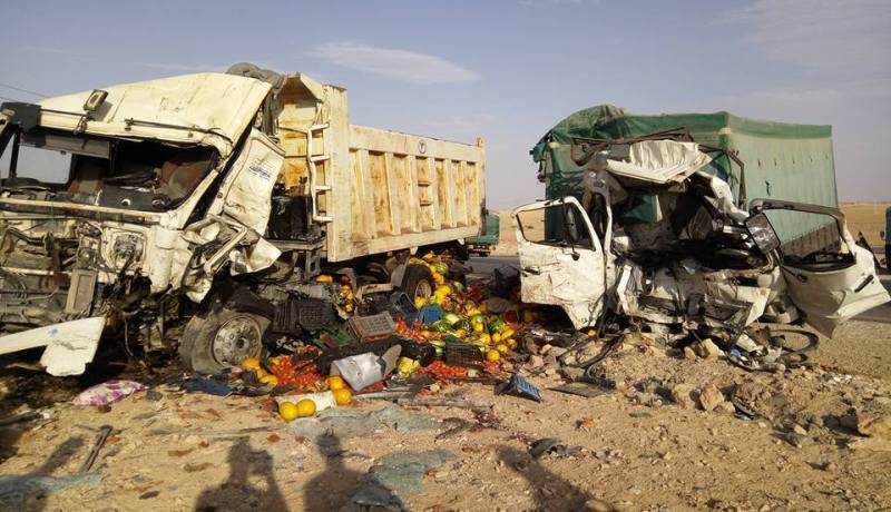 4 قتلى اثر اصطدام شاحنتين في “الخميس” بالجلفة