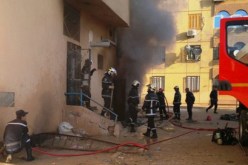 اصابة 7 أشخاص بالاختناق اثر اندلاع حريق في سوق بالجلفة