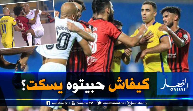 زميل دوخة يكشف ما حدث بين الجزائري وأمرابط!