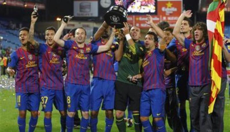 برشلونة يودع غوارديولا بإحراز كأس الملك بعد الفوز على بيلباو