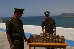 إغراق طرود الكيف بواسطة الملح بهدف تضليل الرادارات البحرية..