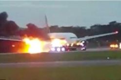 نجاة 356 مسافر من حريق في طائرة عراقية بمطار جدة