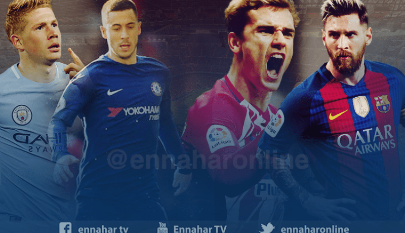 مباريات الأحد.. القمة في “الكامب نو” والإثارة في “الإتحاد” !