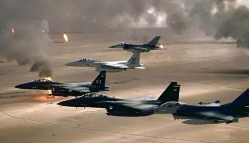 طيران التحالف العربي يشن 8 غارات جوية على الحوثيين