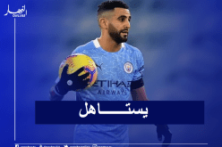 محرز مرشح لجائزة لاعب الشهر في انجلترا