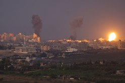 الطيران الحربي الإسرائيلي يشن غارة على شمال قطاع غزة