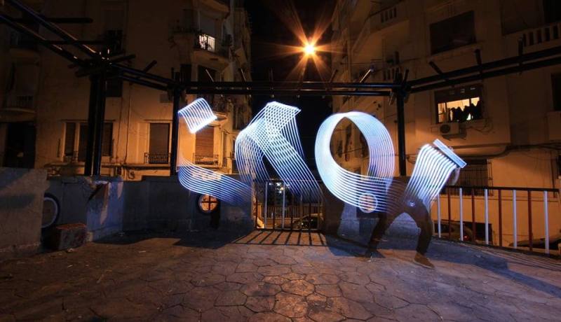 مشروع “حروف الجنة”.. إضاءة وسط عتمة الحجر الصحي