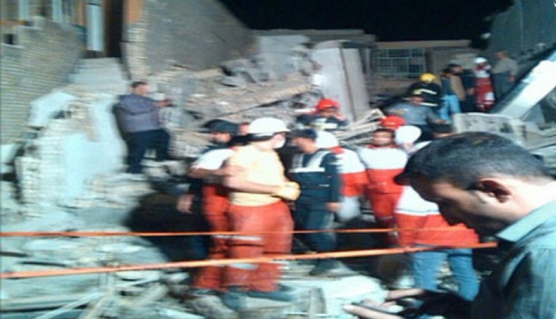 بالصور قتلى وجرحى في انفجار خزان غاز جنوب إيران