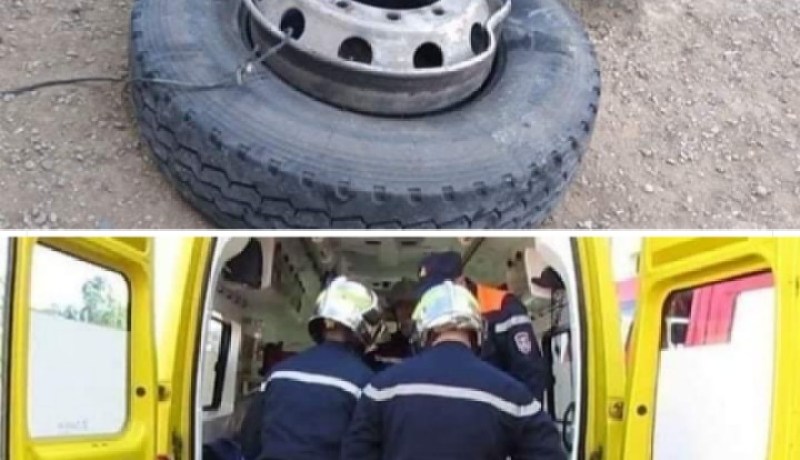 قتيل وجريح في انفجار عجلة شاحنة في مشرع الصفا بتيارت