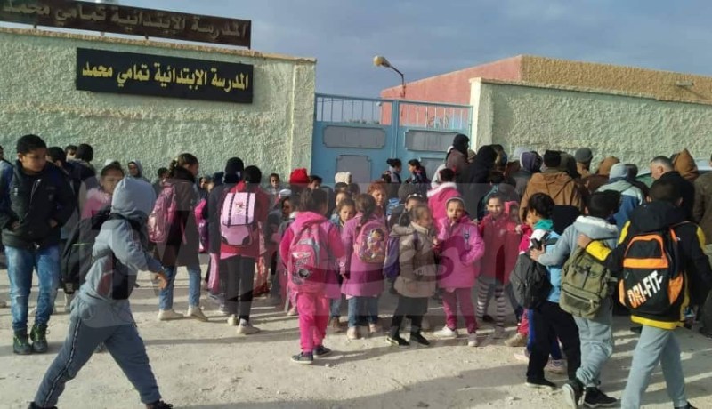 أولياء التلاميذ يغلقون أبواب إبتدائية تمامي محمد ببسكرة