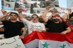 وفد طبي عربي يعتصم على الحدود الأردنية السورية