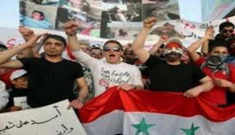 وفد طبي عربي يعتصم على الحدود الأردنية السورية