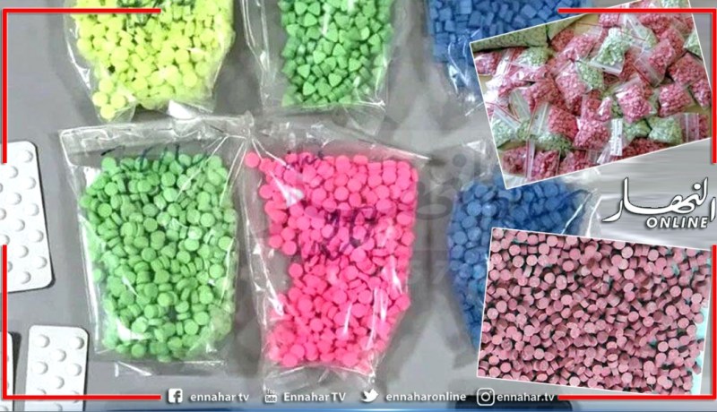 العاصمة: حجز 2770 حبة ” اكستازي” وتوقيف مروّج