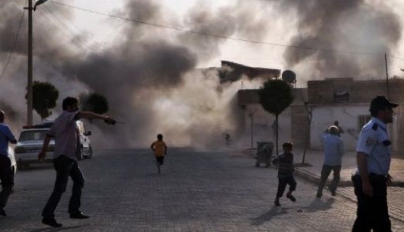 سقوط قذيفة سورية في الاراضي التركية