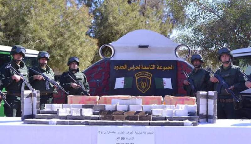 حجز 99 كلغ من “الزطلة” في بشار وتوقيف 5 بارونات بولايات مختلفة