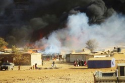 اشتعال خيَم اللاجئين في اشتباكات مع الشرطة الفرنسية