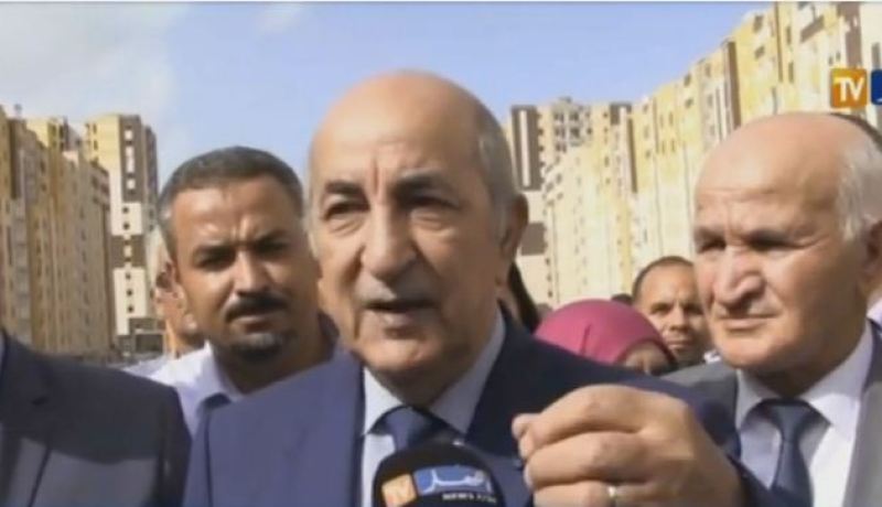 تبون يكشف عن موعد دخول مكتتبو عدل 1 مساكنهم بالمدينة الجديدة لسيدي عبد الله