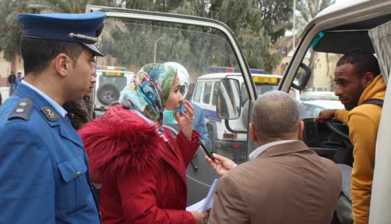 غرداية: الأمن يقوم بعملية تحسيسية للوقاية من وباء كورونا