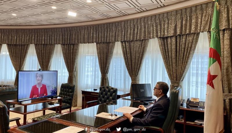جراد يدعو إلى مباشرة الحوار من أجل تحديد آليات تمويل البلدان الـمتضررة من الجائحة في القمة العالمية للأمم المتحدة