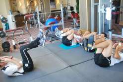 حصة لتقوية العضلات لمصباح و غديورة و يبدة في مورسي