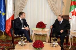 الرئيس بوتفليقة يستقبل إيمانويل ماكرون بمقر إقامته بزرالدة
