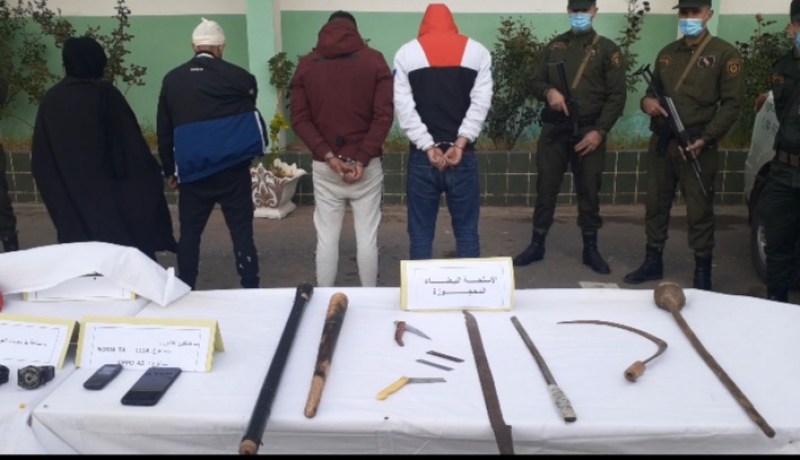 الشلف: الدرك يفكك شبكة مختصة في السرقة والسطو على المنازل