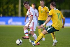 روسيا تتعادل سلباً مع ليتوانيا ودياً