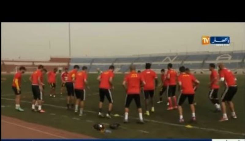 بالفيديو .. آخر حصة تدريبية لشبيبة الساورة بنيجيريا