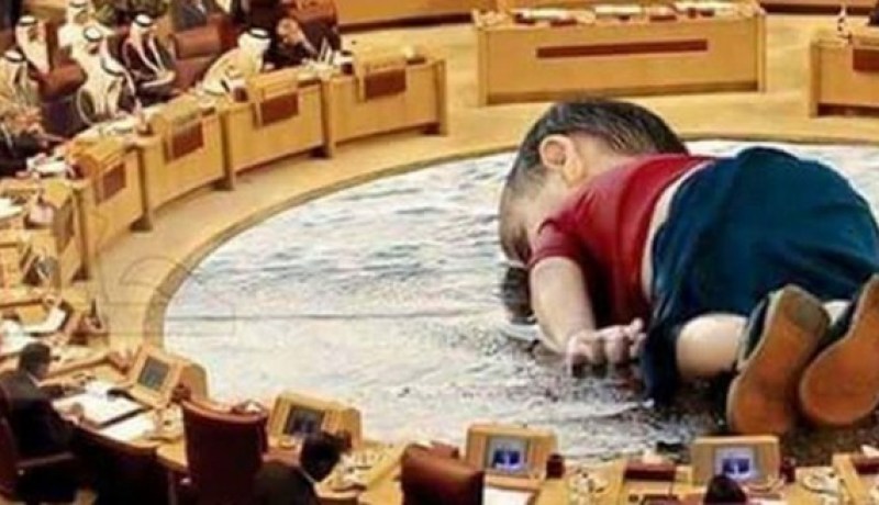 ردود فعل قوية لنشطاء مواقع التواصل الإجتماعي منذ انتشار صورة الطفل اللاجئ