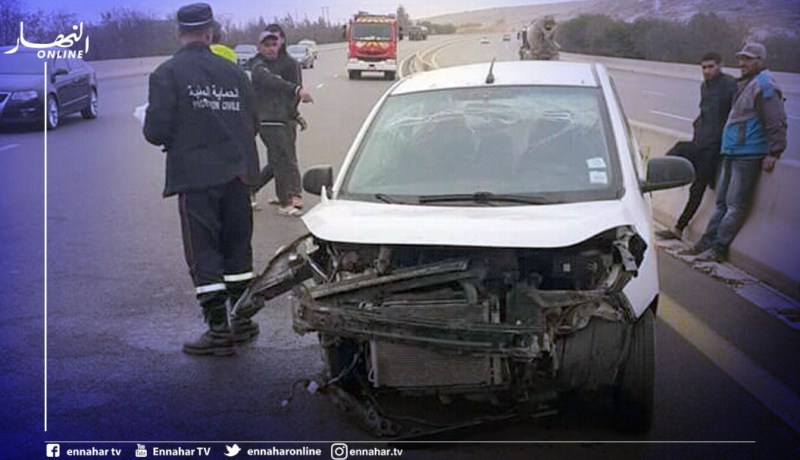 الشلف: 3 جرحى في حادث إنحراف سيارة سياحية بأولاد الطاهر ببلدية بوقادير