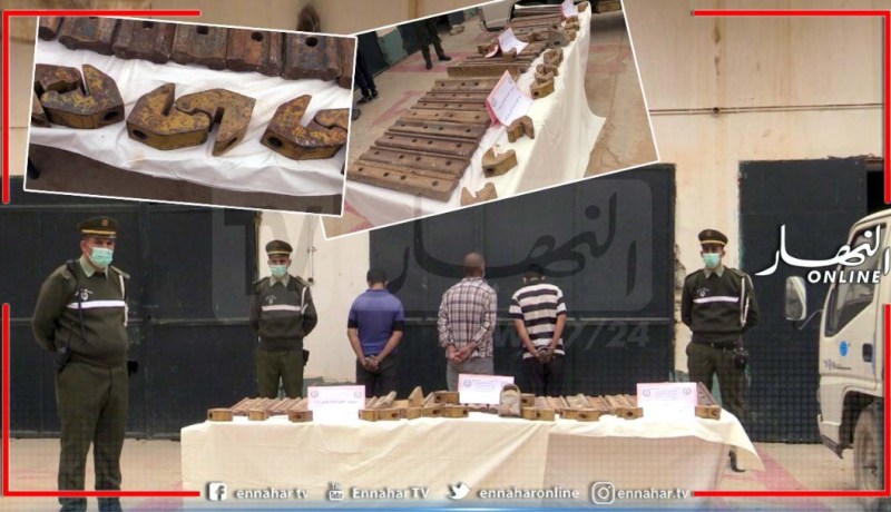 تيارت.. تفكيك شبكة لسرقة القطع الحديدية من مشروع السكه الحديدية