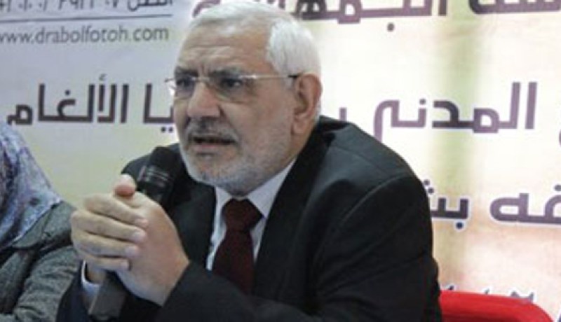 سعد الدين إبراهيم: أؤيد أبو الفتوح رئيساً لمصر