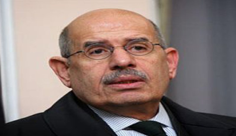 البرادعي يطالب المصريين بانهاء خلافاتهم و انهاء الحكم العسكري
