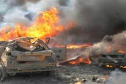 إنفجار عنيف استهدف معسكر للشرطة في ليبيا